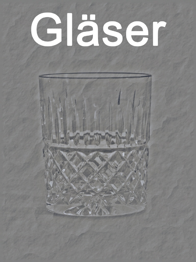 Crashglas Glasbecher- Stiers Shop